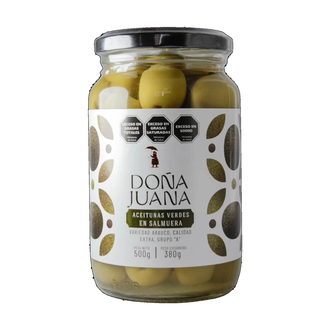 Aceitunas verdes en salmuera 500 g