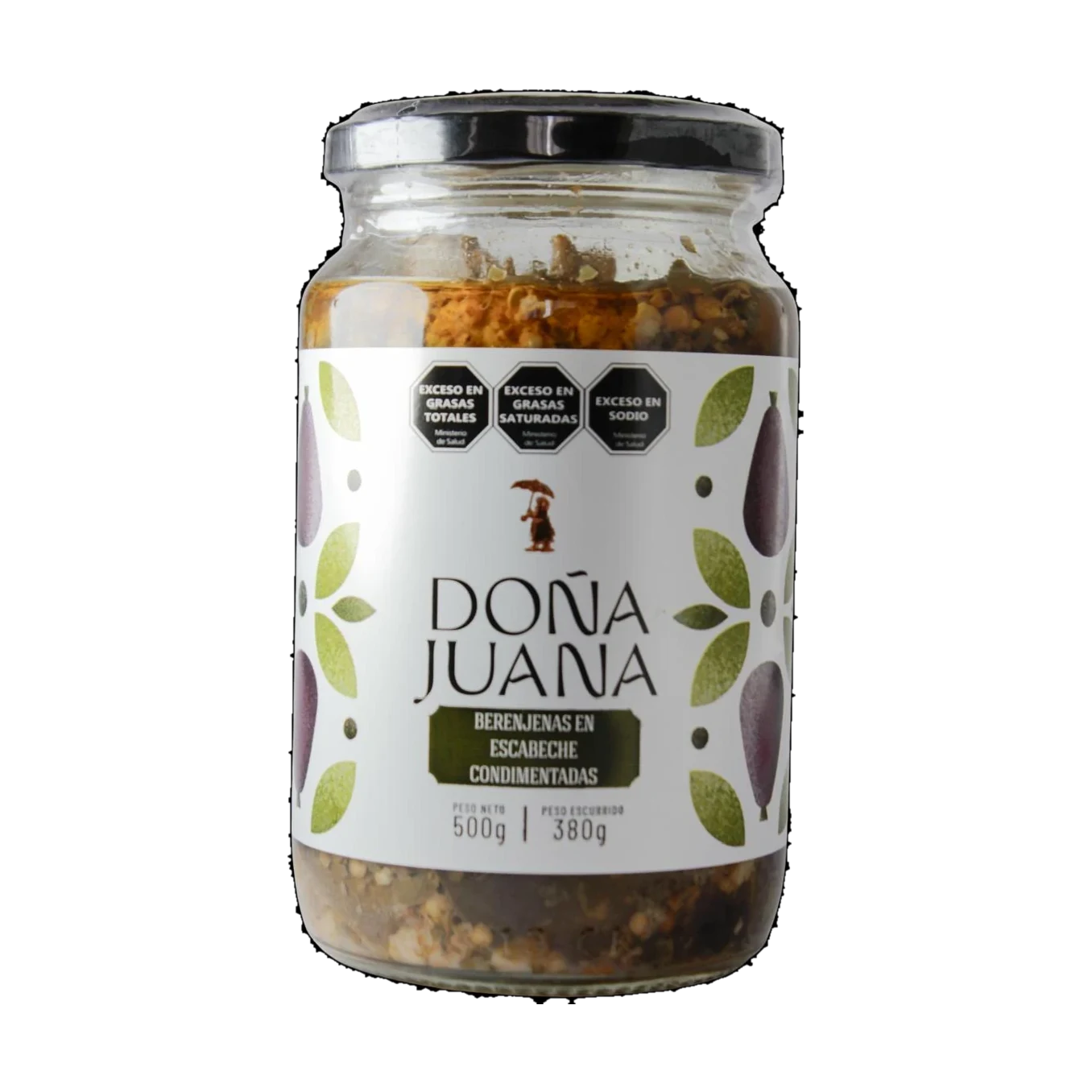 Berenjenas en escabeche condimentadas 500 g